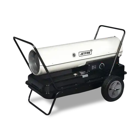 JETFIRE DC50, Direct Fired Space Heater, 50kW Diesel w Electric Fan, 170,000 BTU, 10A, 240V