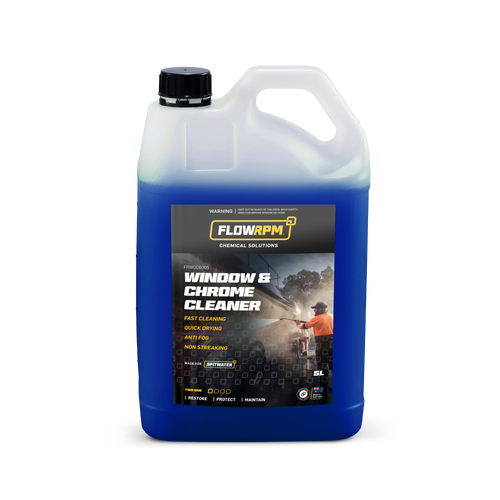FlowRPM Window and Chrome Cleaner